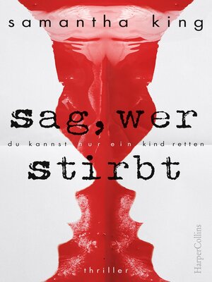 cover image of Sag, wer stirbt